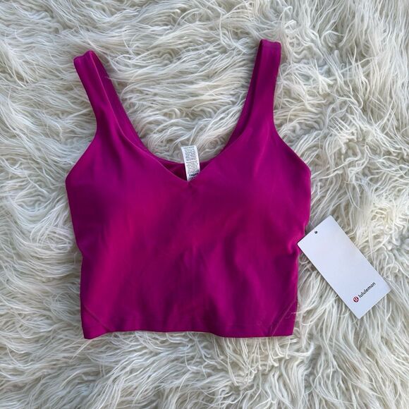 Lululemon Align Tank Top Ripened Raspberry Size 6 - Picture 4 of 9